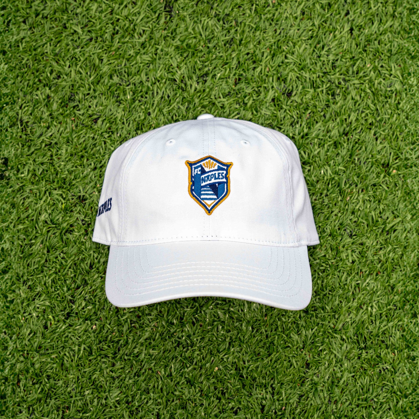 White FC Naples Crest Hat