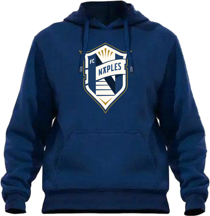 Crest Hoodie Blue