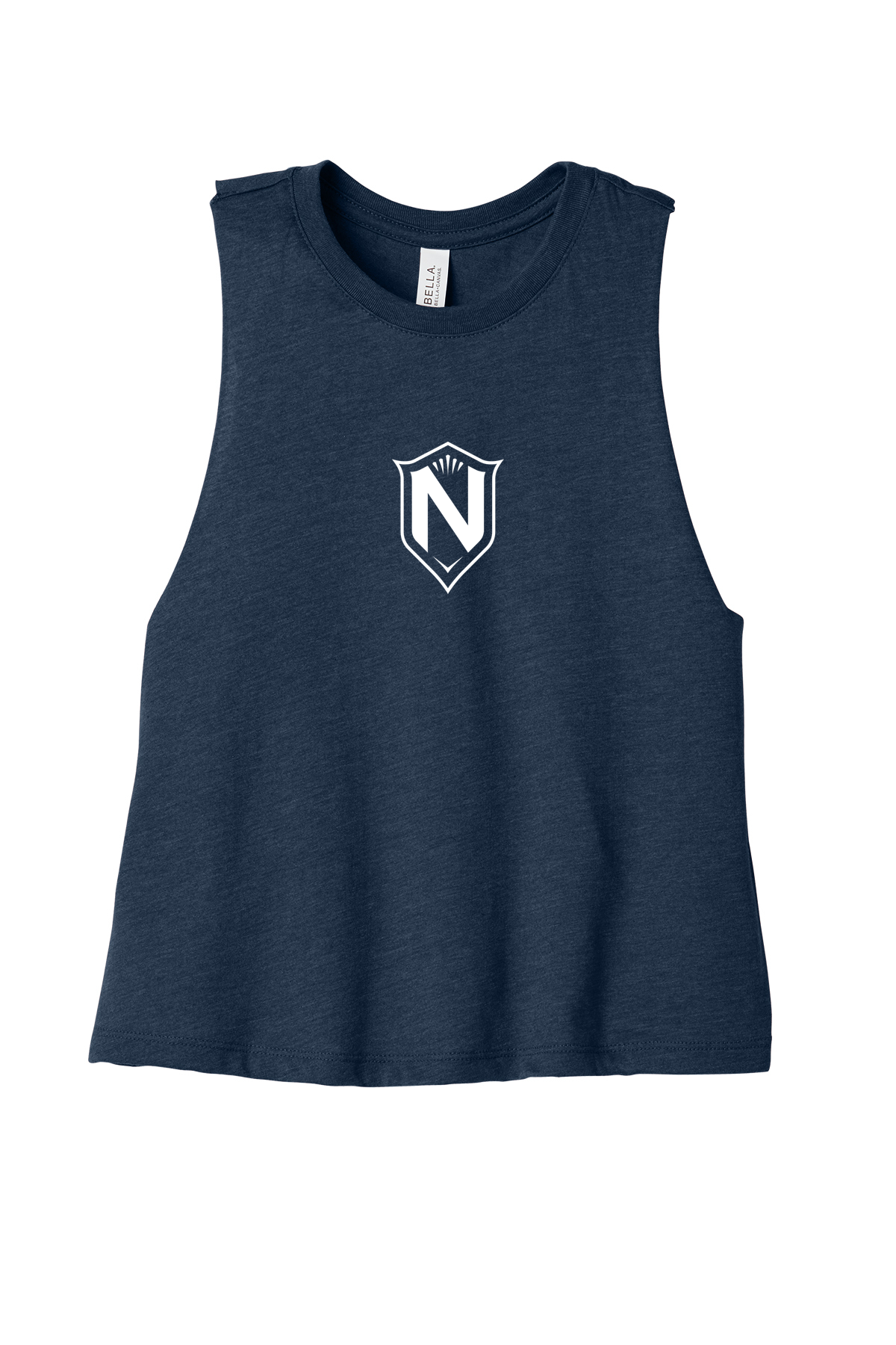 Hero N Ladies Crop Tank Navy