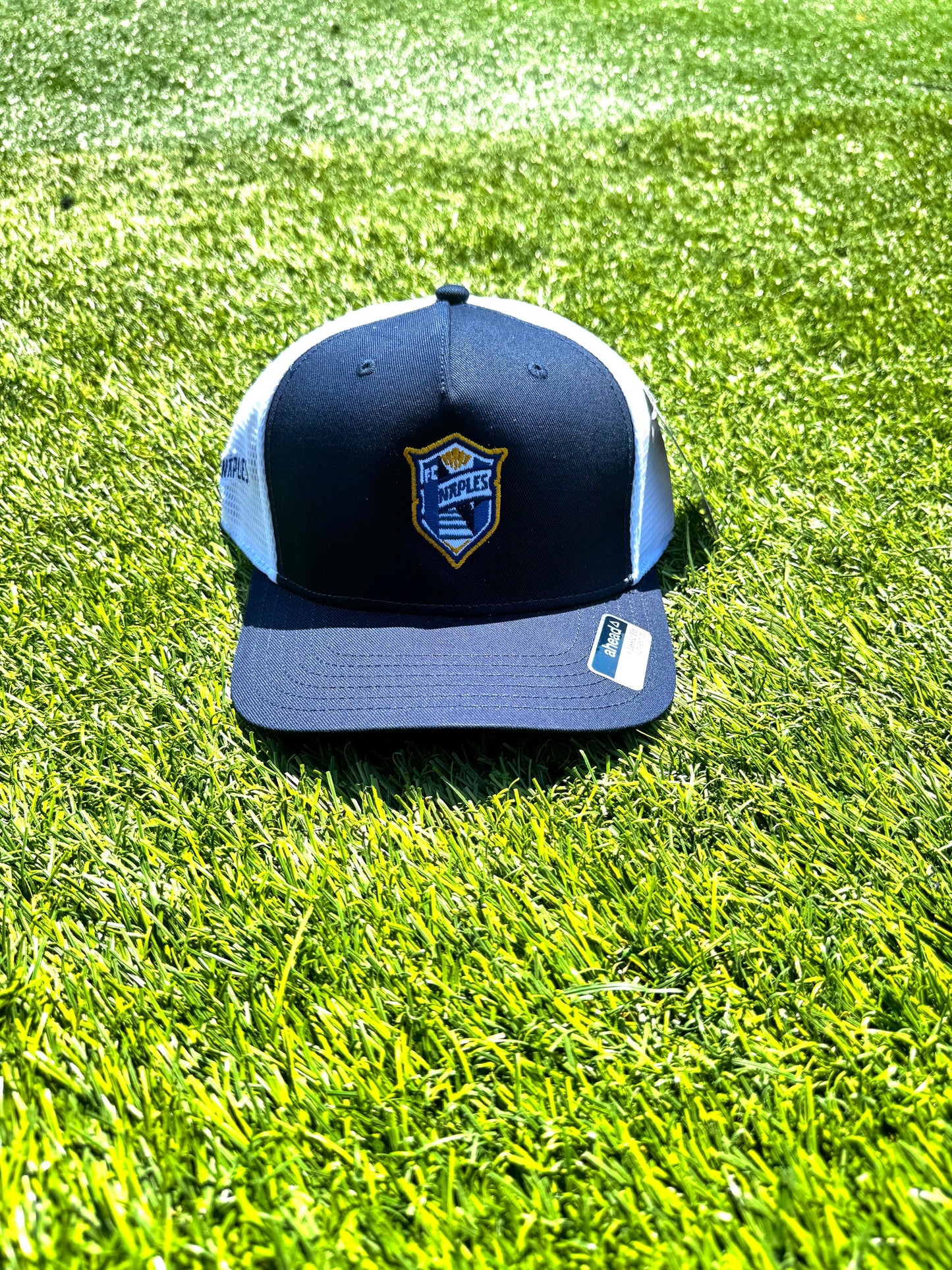Fc Naples Navy trucker hat