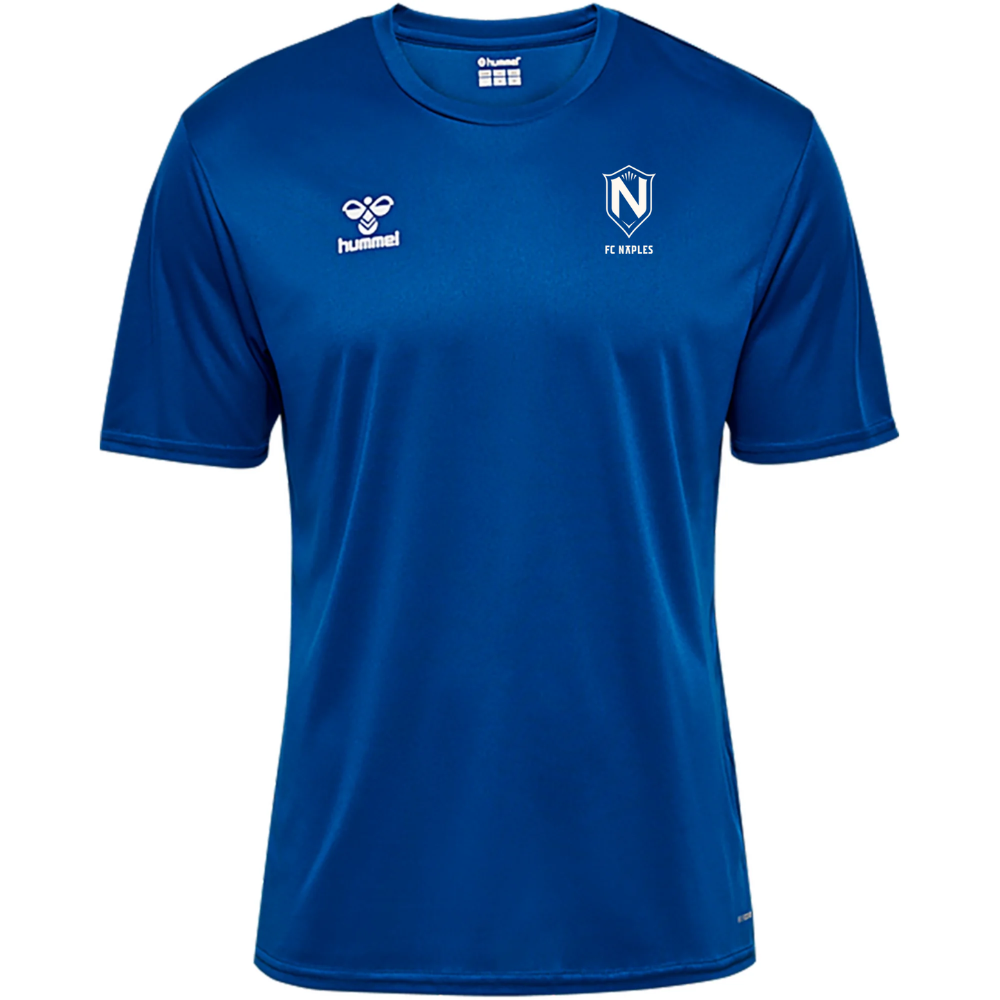 FC Naples x Hummel Performance Blue Top