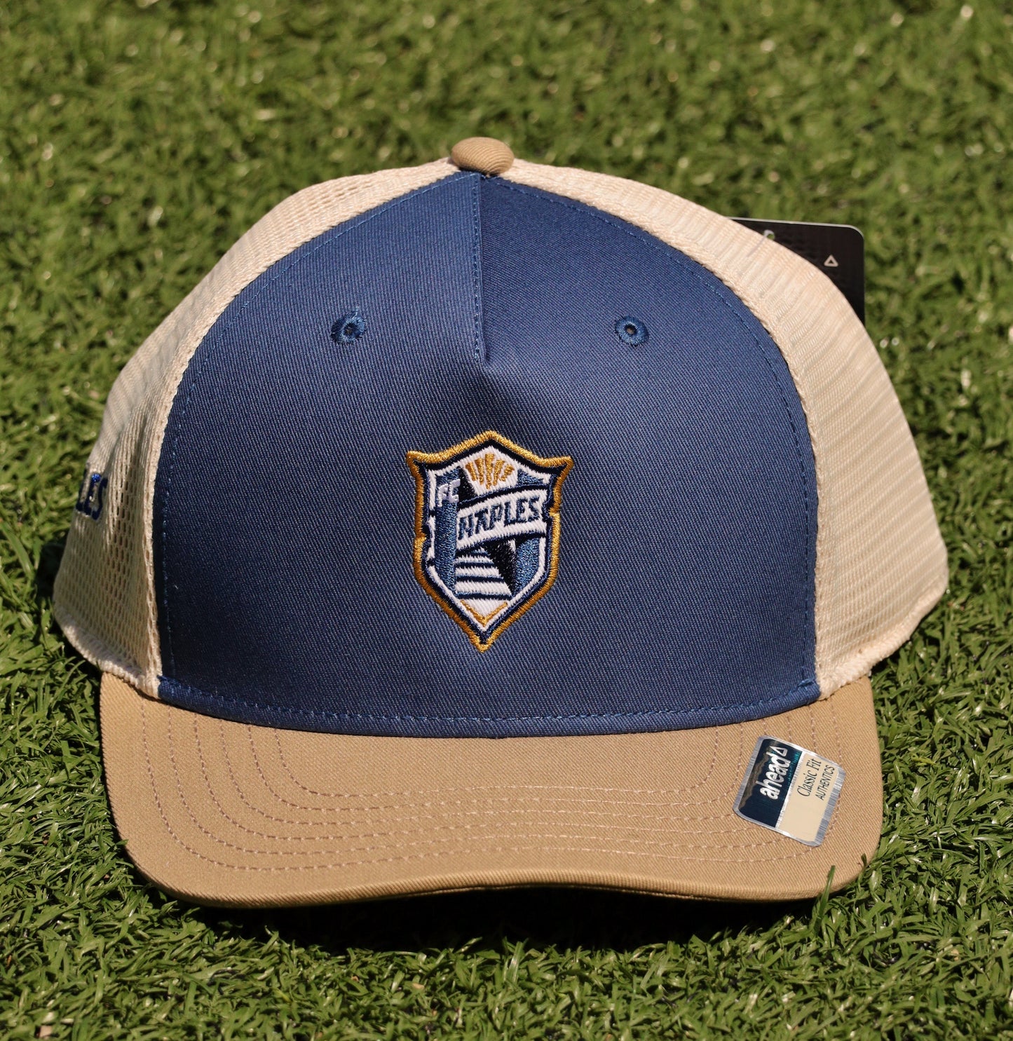 FC Naples Blue trucker hat