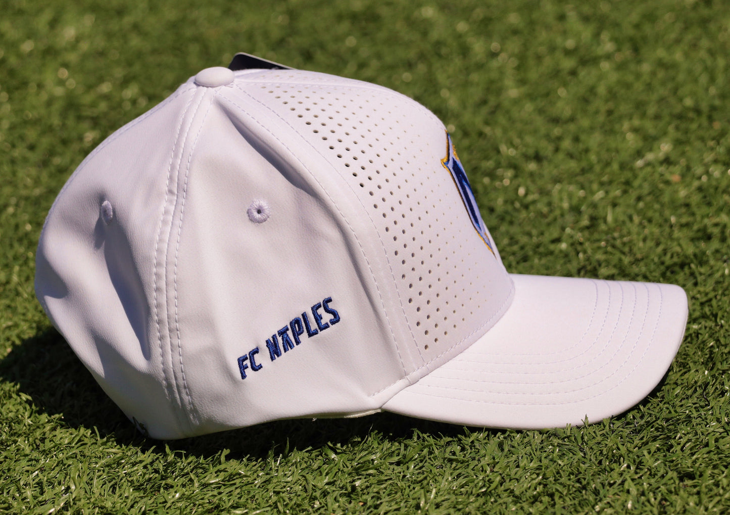 'Hero N' White AirFlow Performance Hat