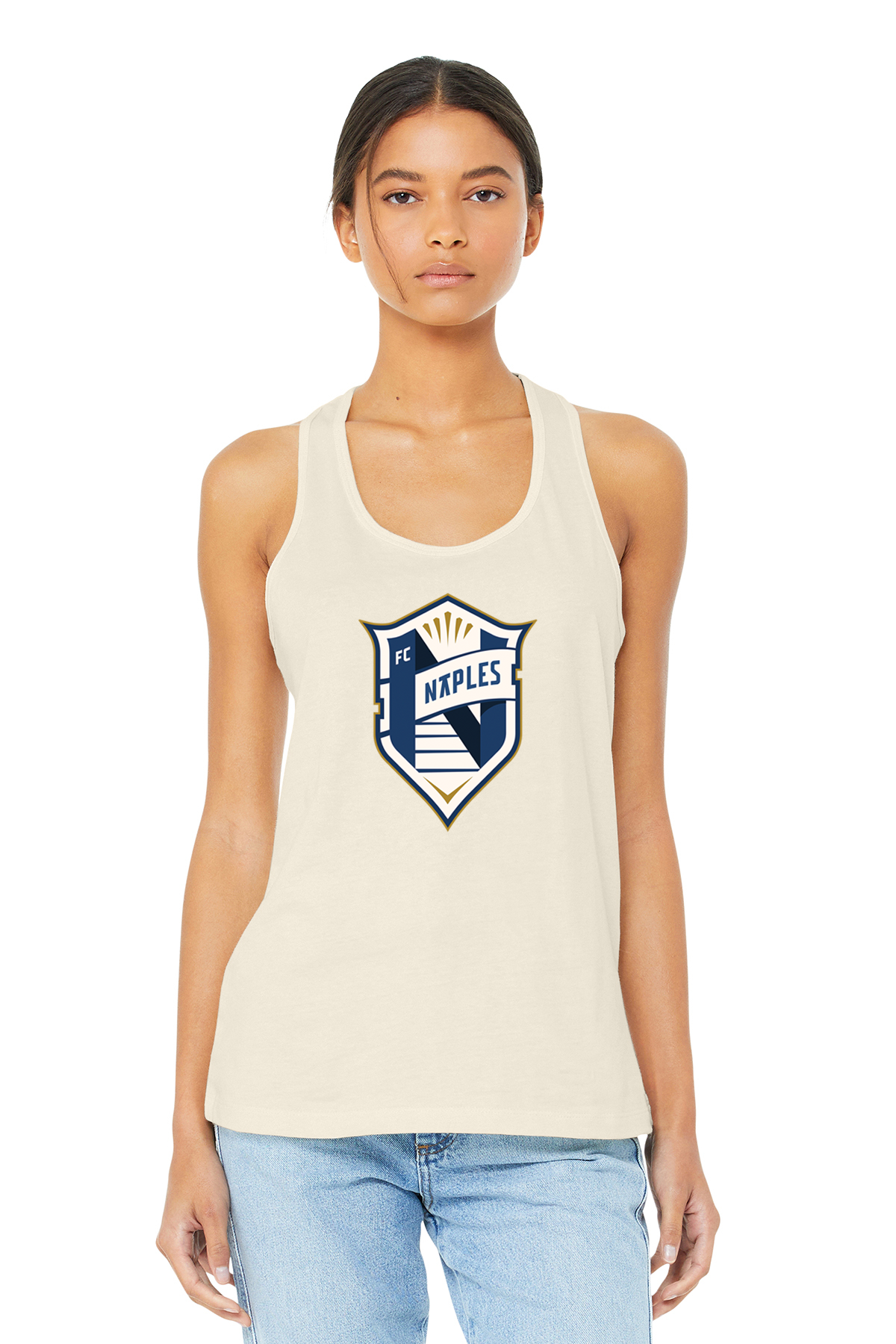 Fc Naples Ladies Tank Top Sand