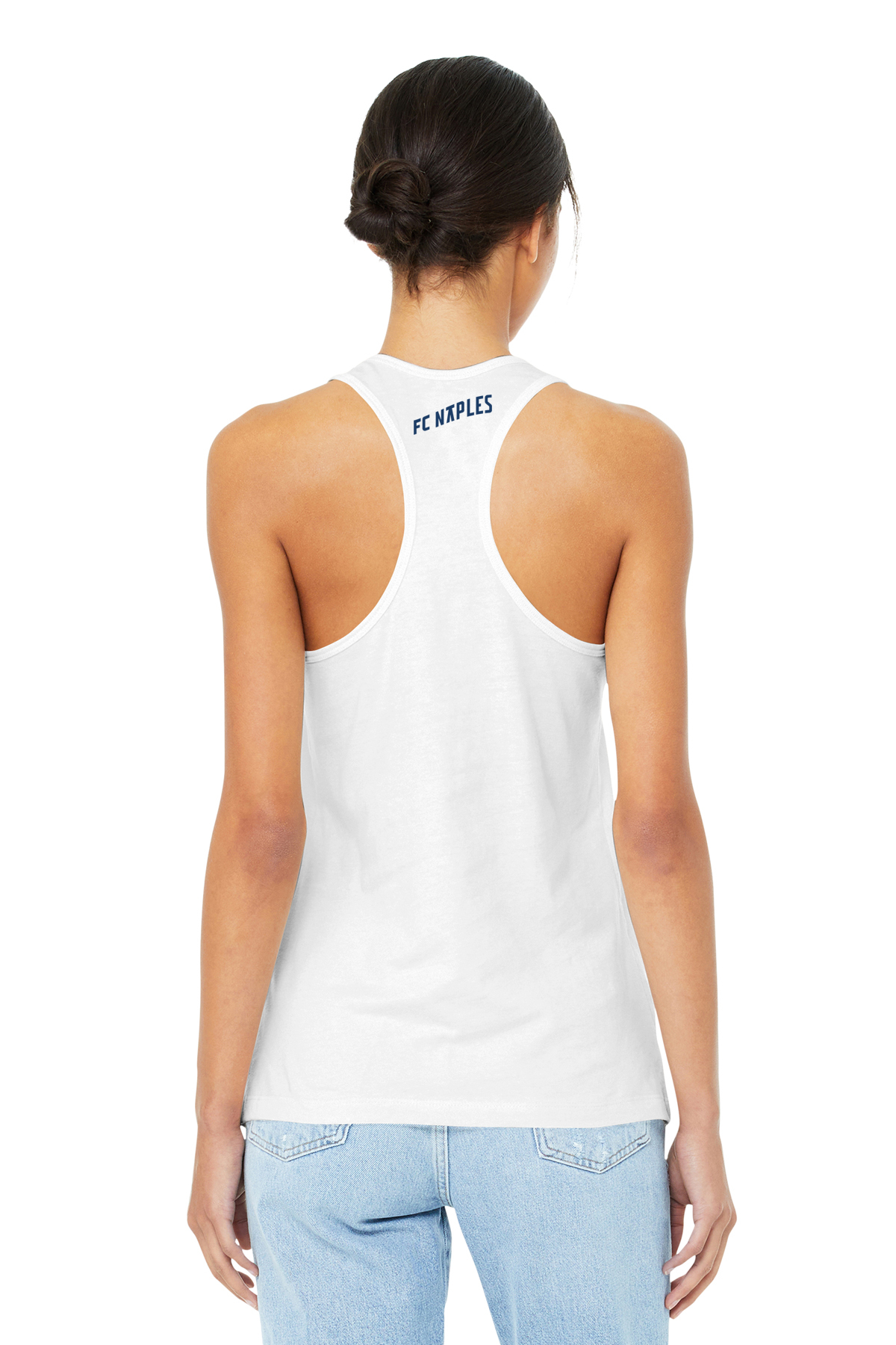 Fc Naples Ladies Tank Top White