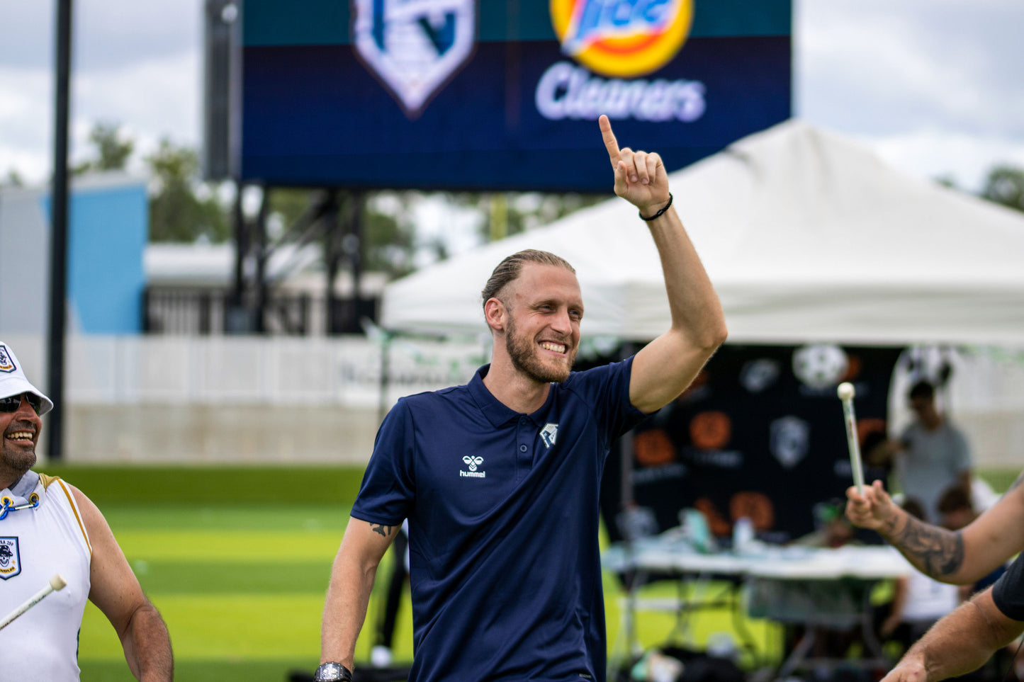 Hummel x FC Naples Full Crest Polo