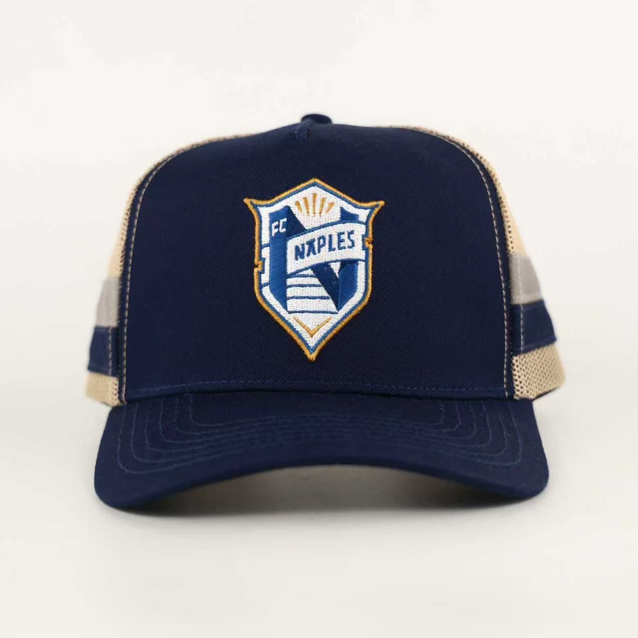 Fc Naples Navy/Sand trucker hat