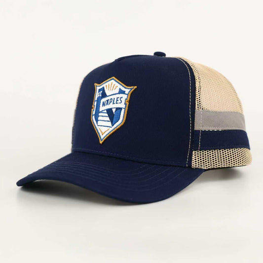 Fc Naples Navy/Sand trucker hat
