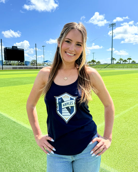 Fc Naples Ladies Tank Top Navy