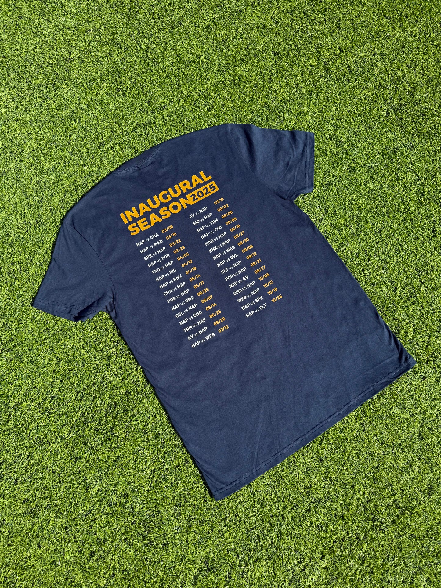2025 Inaugural Season Tee – Limited Edition