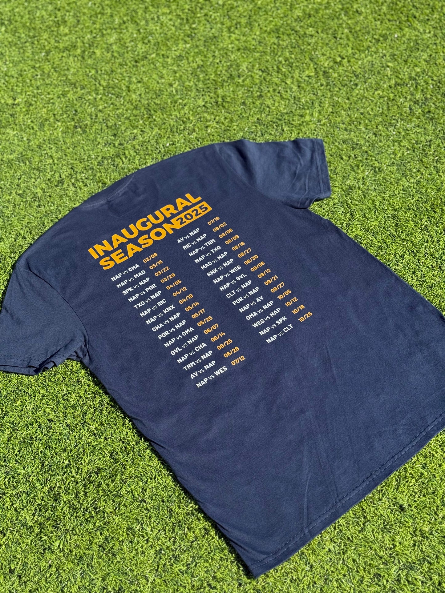 2025 Inaugural Season Tee – Limited Edition