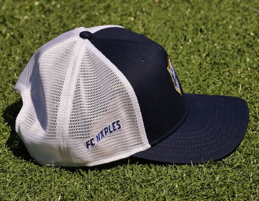 Fc Naples Navy trucker hat