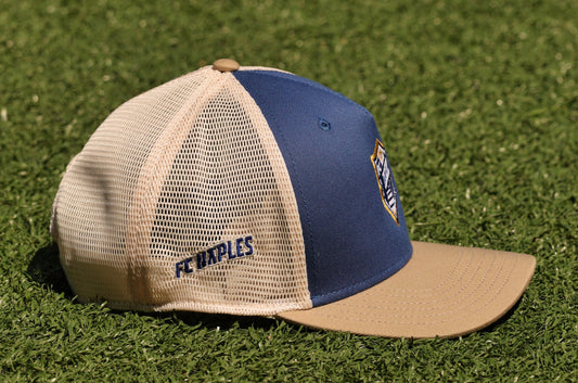 FC Naples Blue trucker hat
