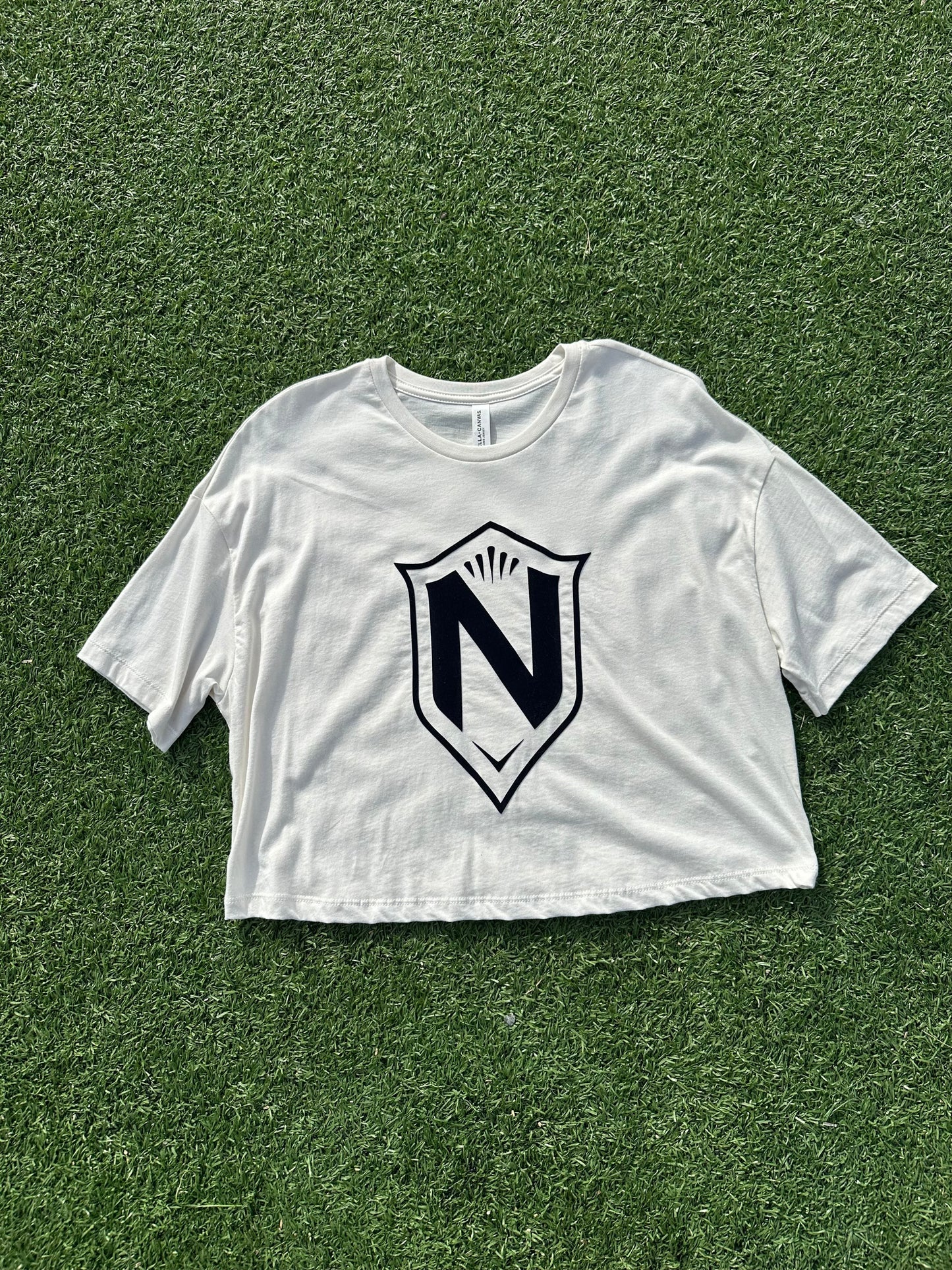 FCN Ladies Crop Sand