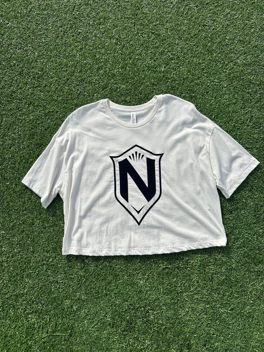 FCN Ladies Crop Sand