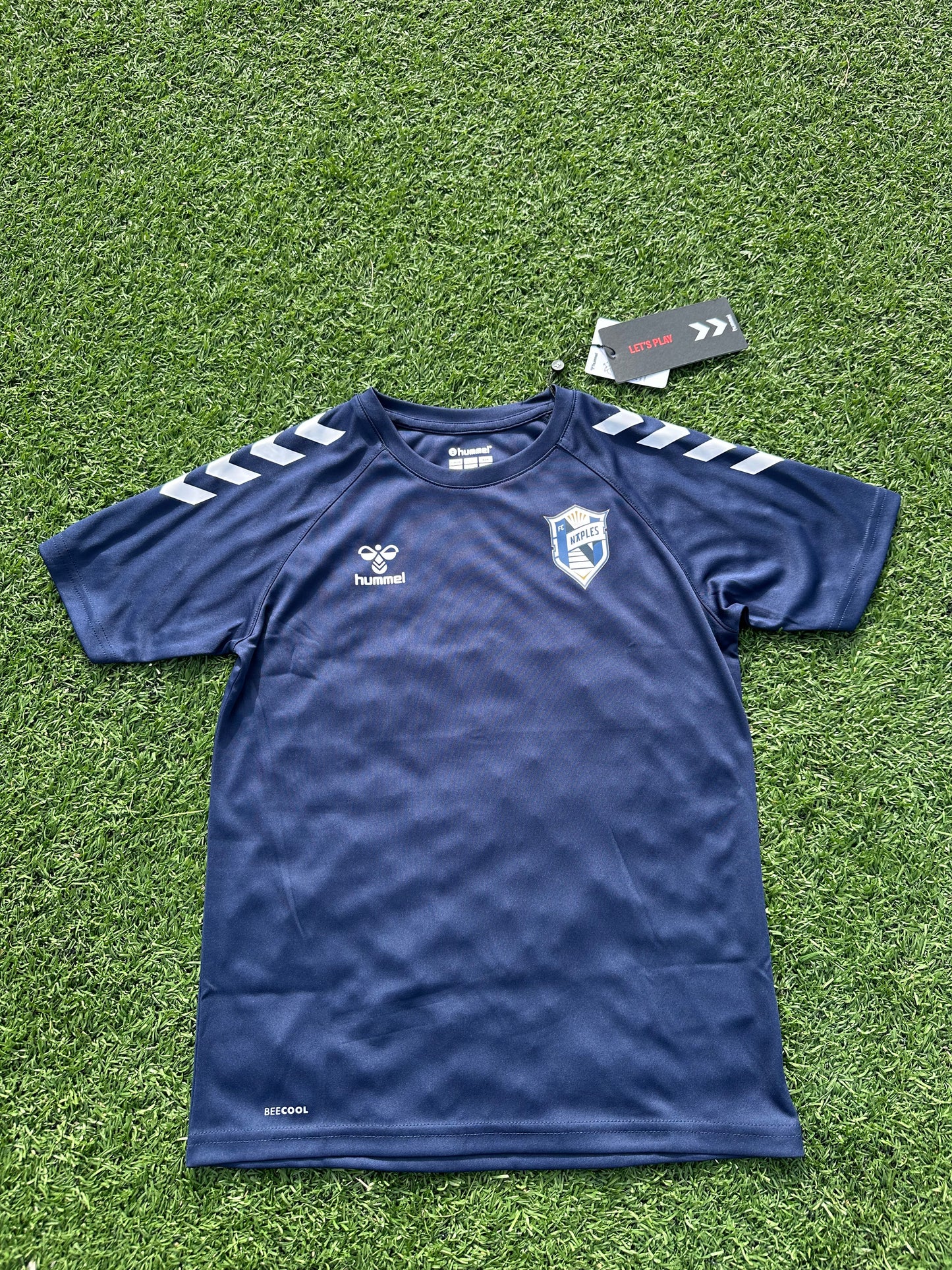 FC Naples x Hummel Training Navy Top