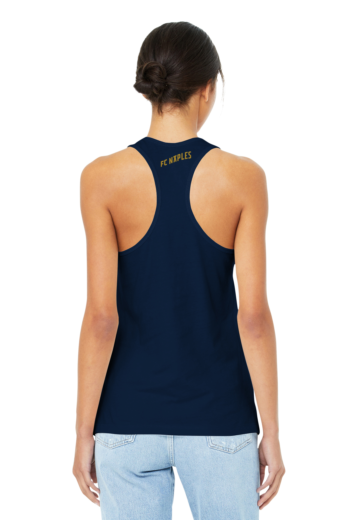Fc Naples Ladies Tank Top Navy