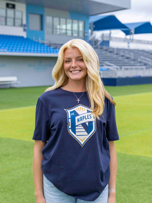 Fc Naples Crest Tee Navy