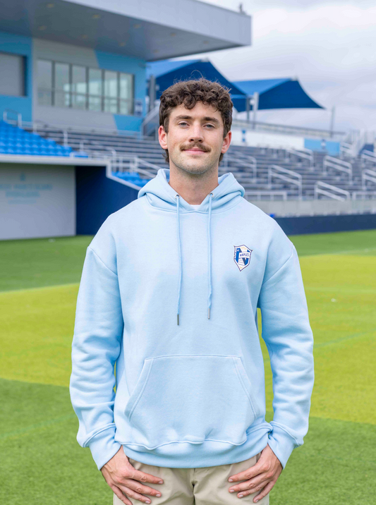 Light Blue Naples Pier Tribute Hoodie