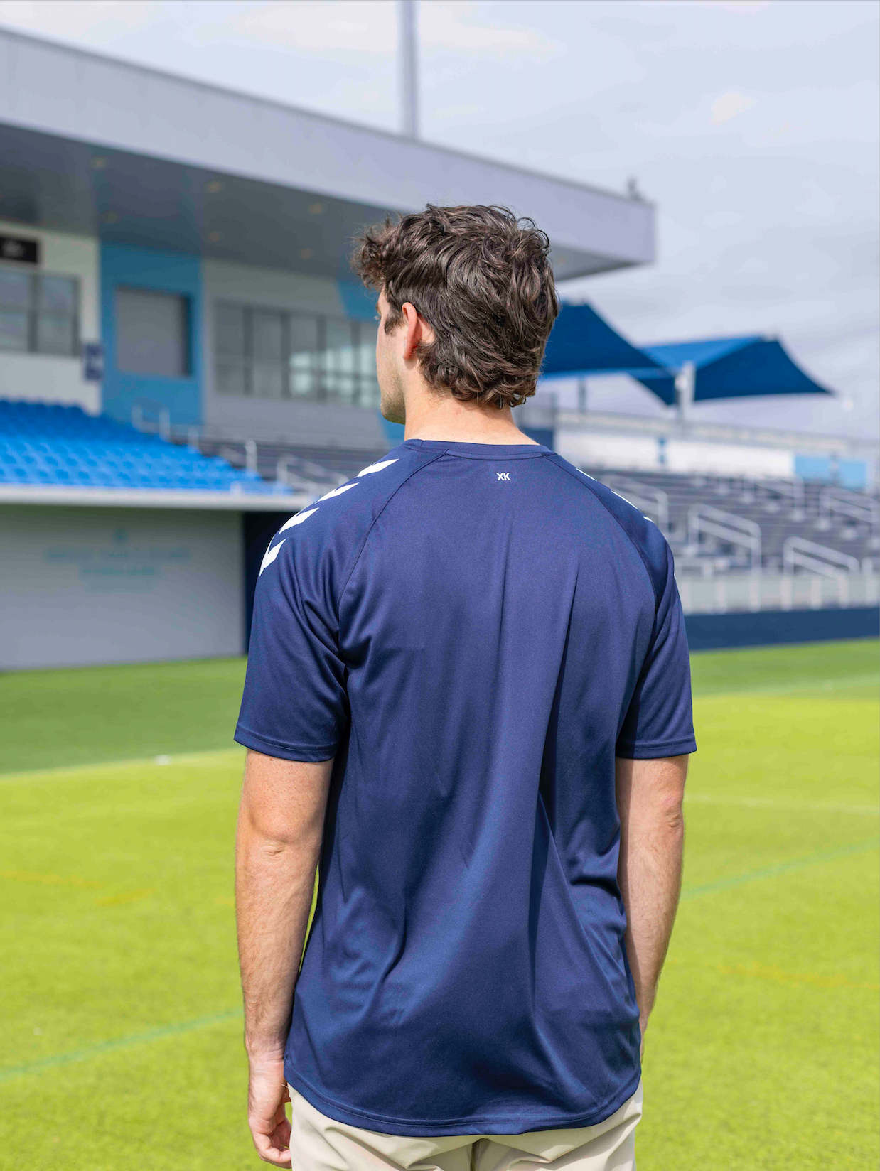 FC Naples x Hummel Training Navy Top