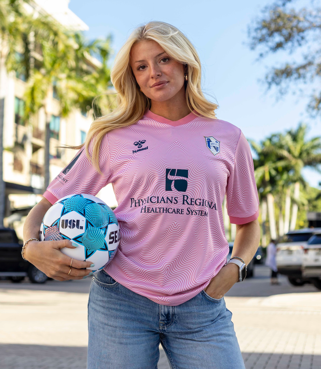 FC Naples 2026 Authentic Pink GK Jersey