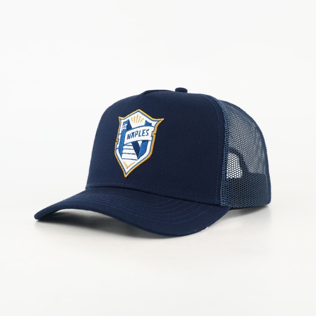 Fc Naples Navy/Navy trucker hat
