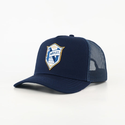 Fc Naples Navy/Navy trucker hat